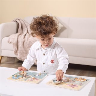 Flat puzzle - animals